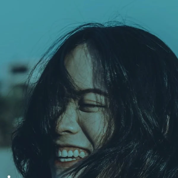 Close de um sorriso